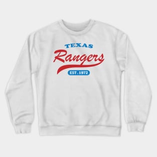 Texas Rangers Classic Style Crewneck Sweatshirt